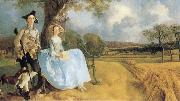 Thomas Gainsborough Robert Andrews and his Wife Frances oil painting reproduction